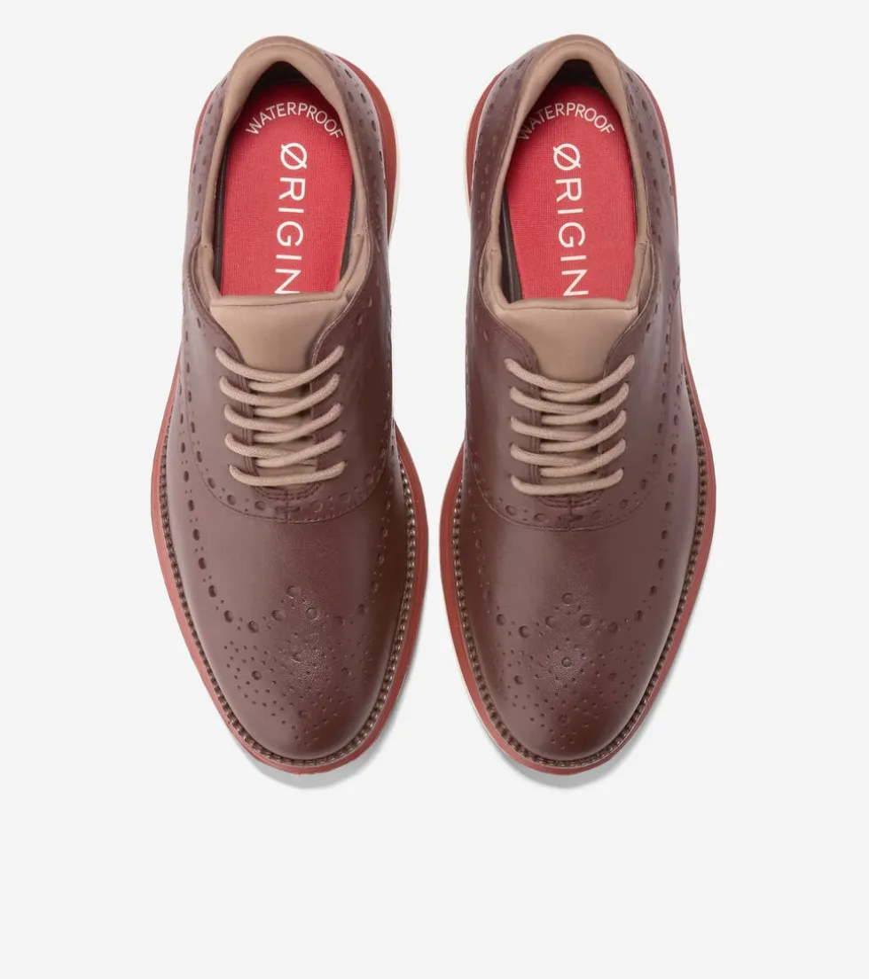 Cole Haan Dress Shoes|Oxfords*Men's ØriginalGrand Ultra Wingtip Oxfords DeepMahogany-IrishCoffee