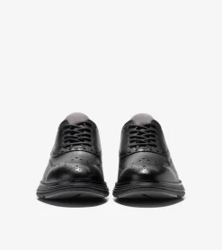 Cole Haan Dress Shoes|Oxfords*Men's &Oslash;riginalGrand Ultra Waterproof Wingtip Oxfords Black-Pavement