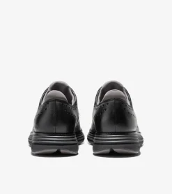 Cole Haan Dress Shoes|Oxfords*Men's ØriginalGrand Ultra Waterproof Wingtip Oxfords Black-Pavement