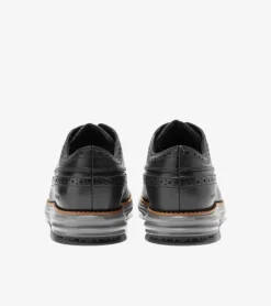 Cole Haan Golf Shoes|Oxfords*Men's ØriginalGrand Water-Resistant Golf Shoe Black-Natural-QuietShade