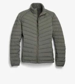 Cole Haan Puffer Jackets|Quilted Jackets*Men's Quilt Jacket Green