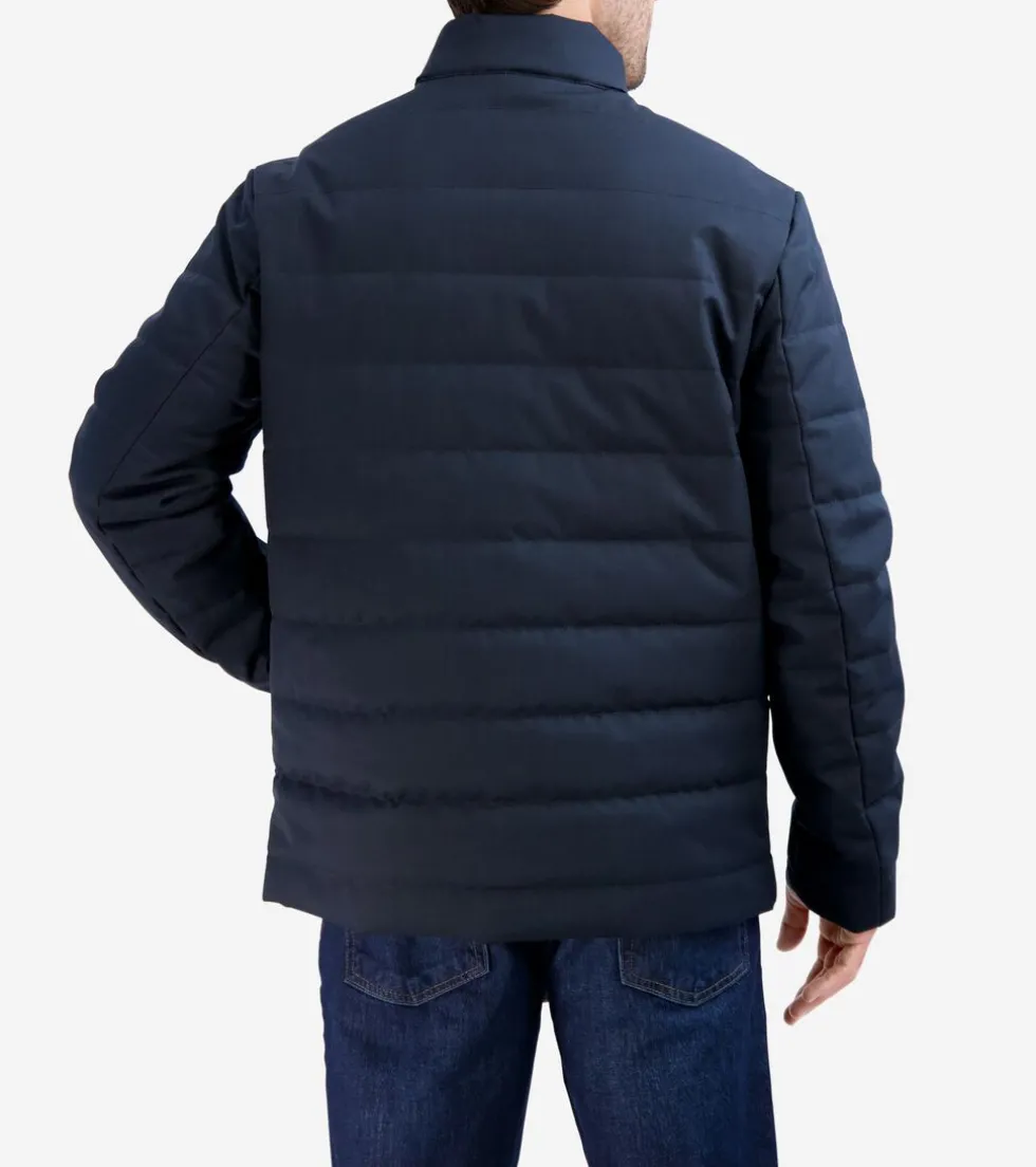 Cole Haan Outerwear|Rain Jackets*Men's Quilted Rain Jacket DarkBlue