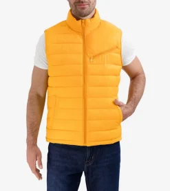 Cole Haan Vests|Outerwear*Men's Quilted Vest Yellow