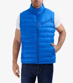 Cole Haan Vests|Outerwear*Men's Quilted Vest CobaltBlue
