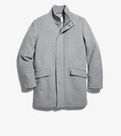 Cole Haan Wool Coats|Car Coats & Blazers*Men's Stretch Wool Coat Grey