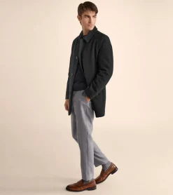 Cole Haan Wool Coats|Car Coats & Blazers*Men's Wool Car Coat Charcoal