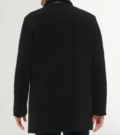 Cole Haan Wool Coats|Outerwear*Men's Wool Car Coat Black
