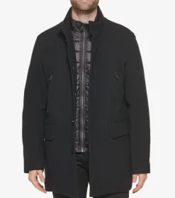 Cole Haan Wool Coats|Car Coats & Blazers*Men's Wool Coat Black