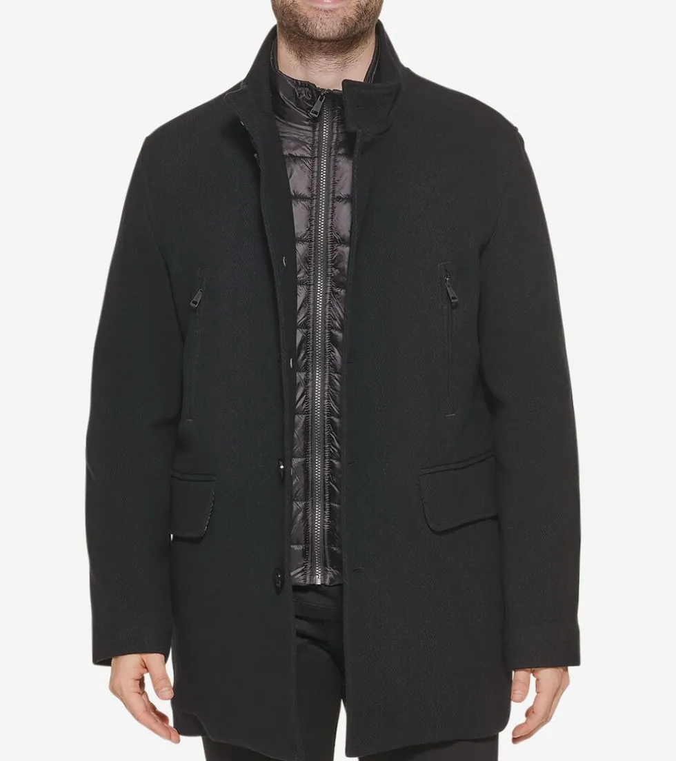 Cole Haan Wool Coats|Car Coats & Blazers*Men's Wool Coat Black