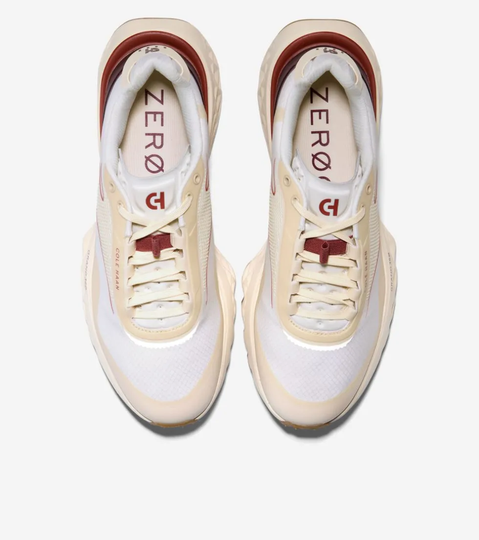 Cole Haan Running Shoes|Sneakers*Men's 5.ZERØGRAND All-Terrain Running Shoes Ivory-Cabernet-Alabaster