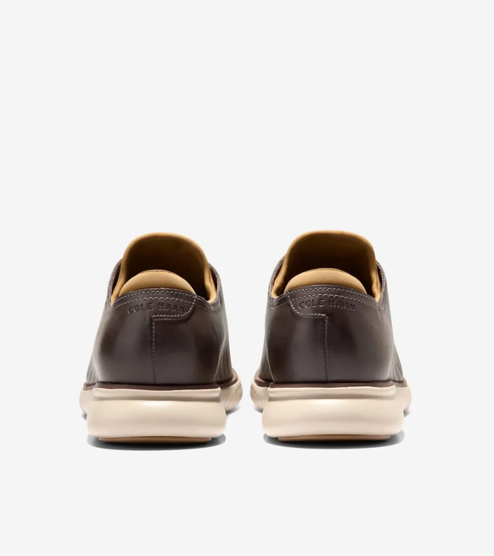 Cole Haan Extended Sizes & Widths|Dress Shoes*Men's 2.ZERØGRAND Laser Wingtip Oxfords Mulch-OxfordTan
