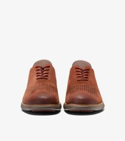 Cole Haan Extended Sizes & Widths|Dress Shoes*Men's 2.ZER&Oslash;GRAND Laser Wingtip Oxfords Lava
