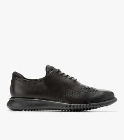 Cole Haan Extended Sizes & Widths|Dress Shoes*Men's 2.ZER&Oslash;GRAND Laser Wingtip Oxfords Black
