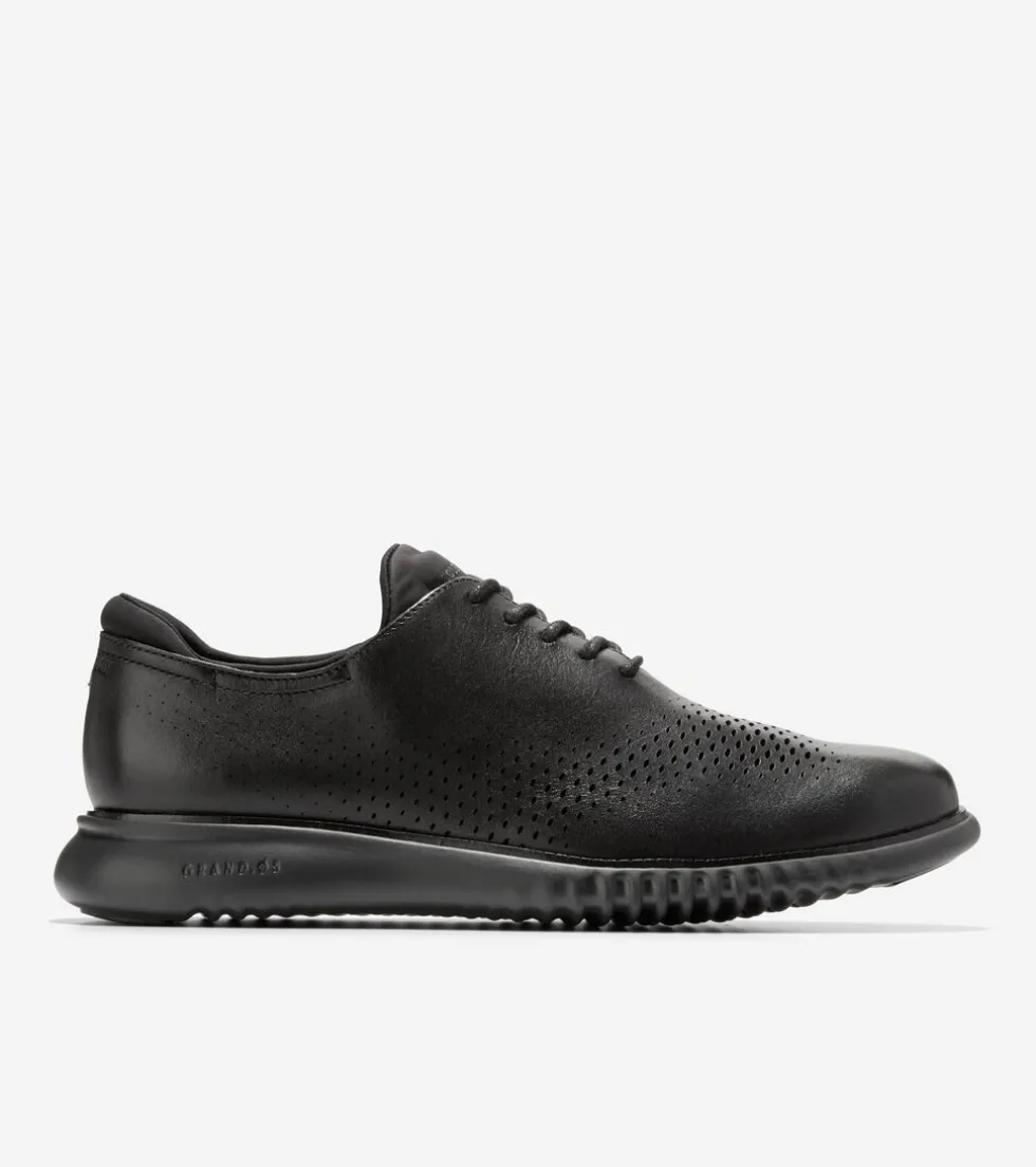 Cole Haan Extended Sizes & Widths|Dress Shoes*Men's 2.ZERØGRAND Laser Wingtip Oxfords Black