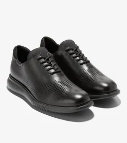 Cole Haan Extended Sizes & Widths|Dress Shoes*Men's 2.ZERØGRAND Laser Wingtip Oxfords Black