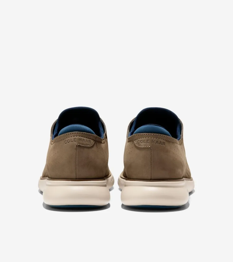 Cole Haan Oxfords*Men's 2.ZERØGRAND Laser Wingtip Oxfords IrishCoffee-SandDollar
