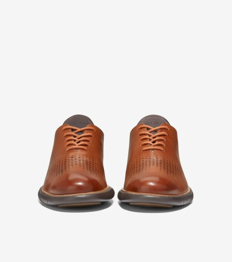Cole Haan Extended Sizes & Widths|Dress Shoes*Men's 2.ZERØGRAND Laser Wingtip Oxfords BritishTan-Java