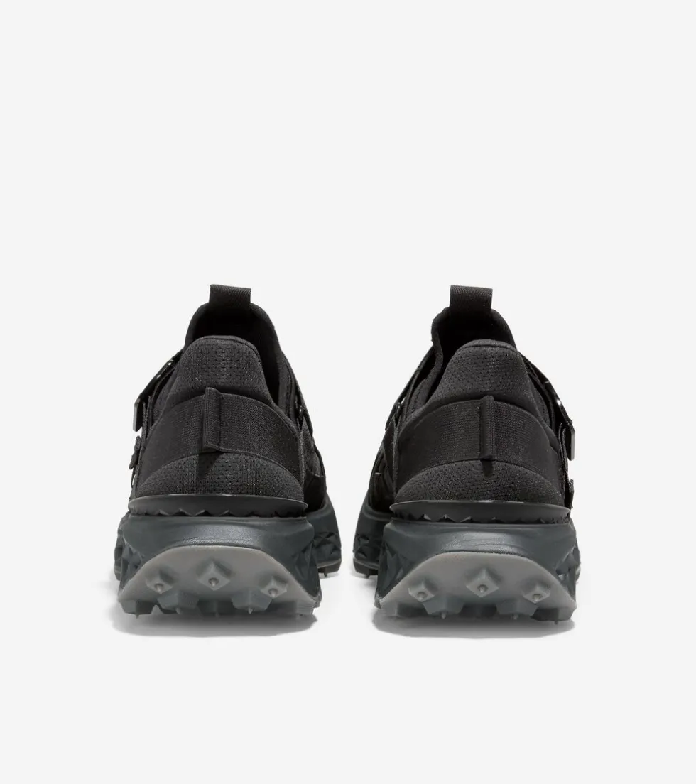 Cole Haan Running Shoes|Sneakers*Men's 5.ZERØGRAND Monk Strap Running Shoe Black