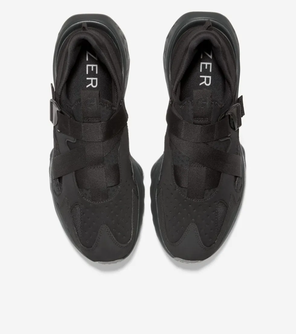 Cole Haan Running Shoes|Sneakers*Men's 5.ZERØGRAND Monk Strap Running Shoe Black