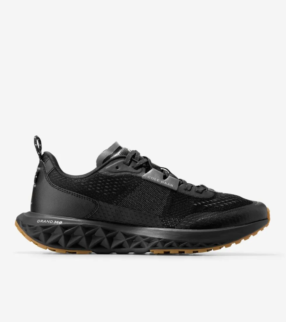 Cole Haan Sneakers|Running Shoes*Men's ZERØGRAND Outpace III All-Terrain Running Shoes Black-GrayPinstripe