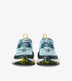 Cole Haan Running Shoes|Sneakers*Men's ZER&Oslash;GRAND Outpace III All-Terrain Running Shoes Ether-BlueWingTeal-Ivory