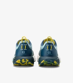Cole Haan Running Shoes|Sneakers*Men's ZERØGRAND Outpace III All-Terrain Running Shoes Ether-BlueWingTeal-Ivory