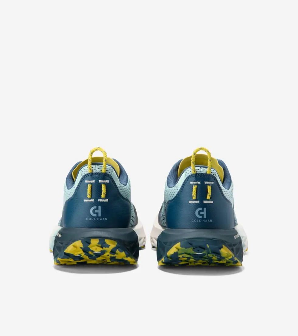 Cole Haan Running Shoes|Sneakers*Men's ZERØGRAND Outpace III All-Terrain Running Shoes Ether-BlueWingTeal-Ivory