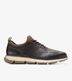 Cole Haan Dress Shoes|Oxfords*Men's 4.ZER&Oslash;GRAND Oxford DarkChocolate-Truffle-Oat