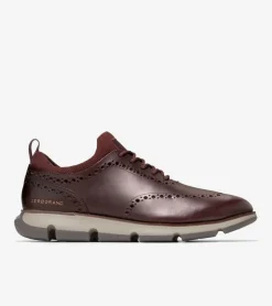 Cole Haan Dress Shoes|Oxfords*Men's 4.ZER&Oslash;GRAND Oxford Bloodstone-Pinot-DarkLatte