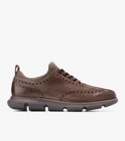 Cole Haan Dress Shoes|Oxfords*Men's 4.ZER&Oslash;GRAND Oxfords Lava-Pavement-DarkChocolate