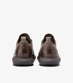 Cole Haan Dress Shoes|Oxfords*Men's 4.ZER&Oslash;GRAND Oxfords Lava-Pavement-DarkChocolate