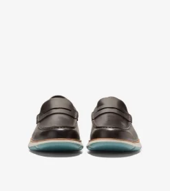 Cole Haan Loafers & Drivers*Men's 4.ZER&Oslash;GRAND Penny Loafers Pavement-Drizzle