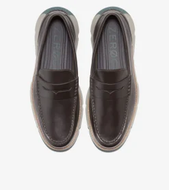 Cole Haan Loafers & Drivers*Men's 4.ZER&Oslash;GRAND Penny Loafers Pavement-Drizzle