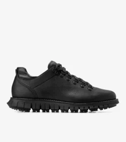 Cole Haan Boots*Men's ZER&Oslash;GRAND Remastered Waterproof Low Hiking Boots Black