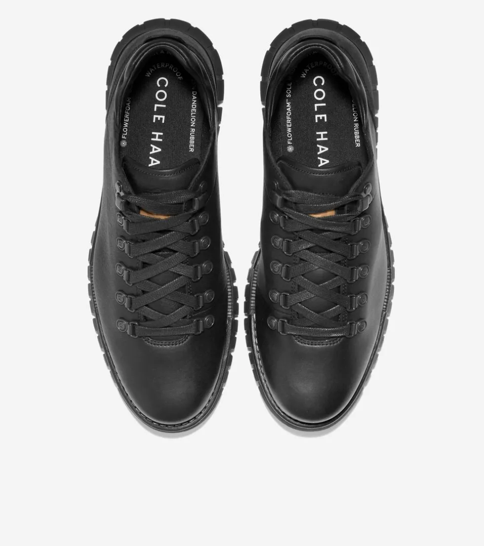 Cole Haan Boots*Men's ZERØGRAND Remastered Waterproof Low Hiking Boots Black