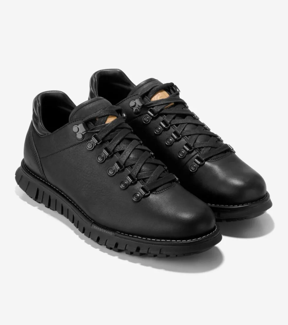 Cole Haan Boots*Men's ZERØGRAND Remastered Waterproof Low Hiking Boots Black