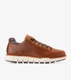 Cole Haan Boots*Men's ZER&Oslash;GRAND Remastered Waterproof Low Hiking Boots Woodbury-Madeira-Birch