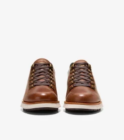 Cole Haan Boots*Men's ZER&Oslash;GRAND Remastered Waterproof Low Hiking Boots Woodbury-Madeira-Birch