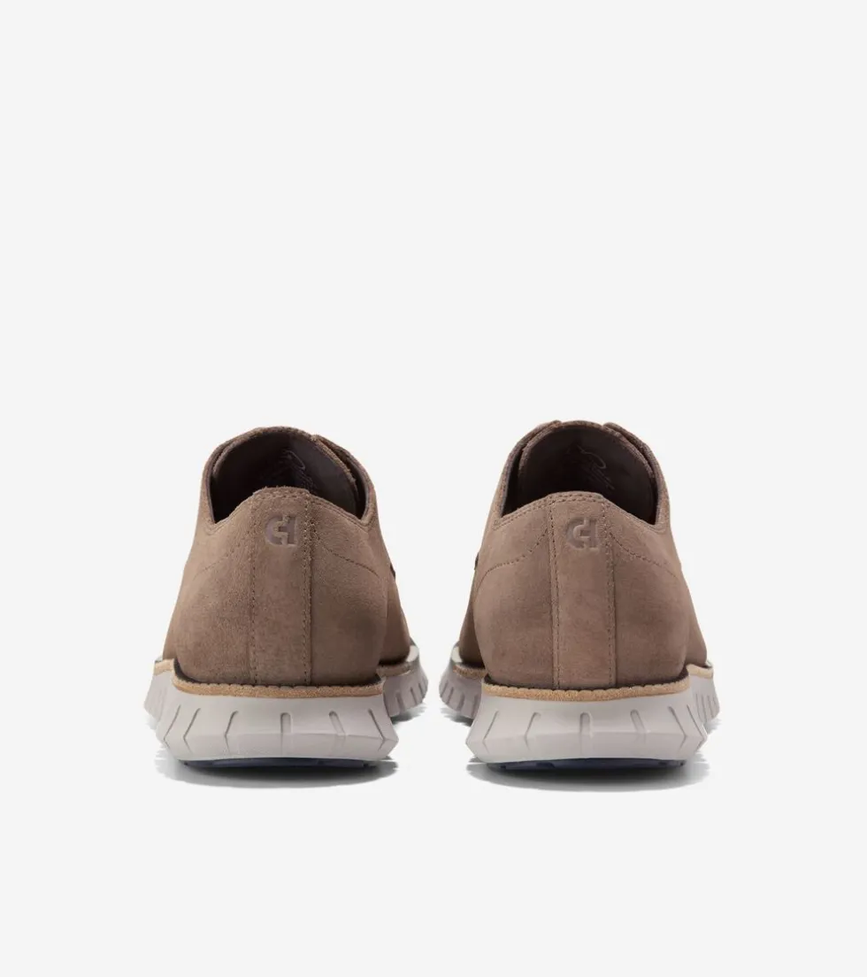 Cole Haan Dress Shoes|Oxfords*Men's ZERØGRAND Remastered Plain Toe Oxfords Lava-Drizzle