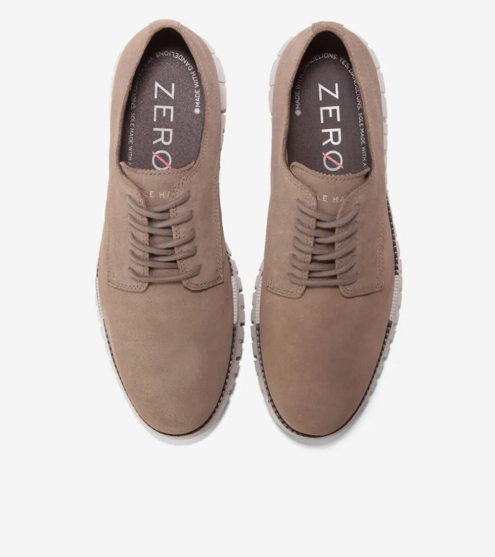 Cole Haan Dress Shoes|Oxfords*Men's ZERØGRAND Remastered Plain Toe Oxfords Lava-Drizzle