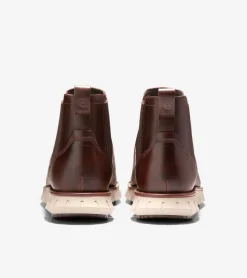 Cole Haan Extended Sizes & Widths|Boots*Men's ZER&Oslash;GRAND Remastered Waterproof Chelsea Boots DarkCoffee-OxfordTan