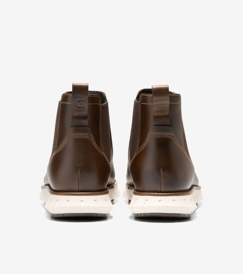 Cole Haan Extended Sizes & Widths|Boots*Men's ZERØGRAND Remastered Waterproof Chelsea Boots DesertOlive-Java-Birch