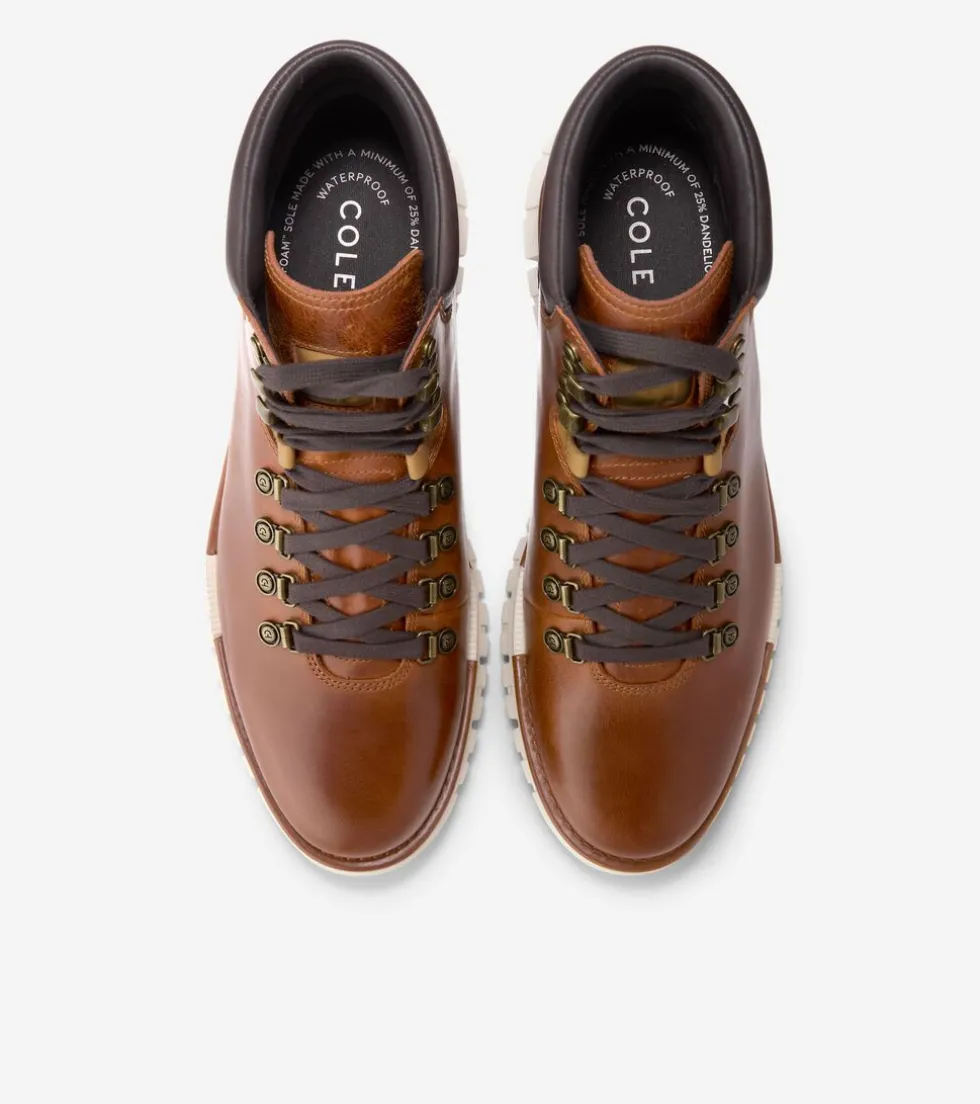 Cole Haan Extended Sizes & Widths|Boots*Men's ZERØGRAND Remastered Waterproof Hiking Boots Woodbury-Madeira-Birch
