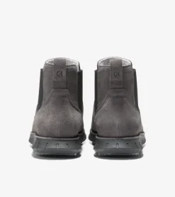 Cole Haan Extended Sizes & Widths|Boots*Men's ZERØGRAND Remastered Waterproof Chelsea Boots Pavement-Black