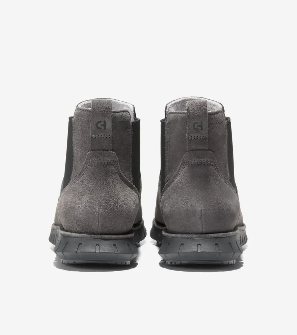 Cole Haan Extended Sizes & Widths|Boots*Men's ZERØGRAND Remastered Waterproof Chelsea Boots Pavement-Black