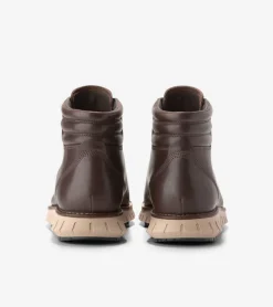 Cole Haan Boots*Men's ZERØGRAND Remastered Waterproof Hiking Boots DarkChocolate-Black