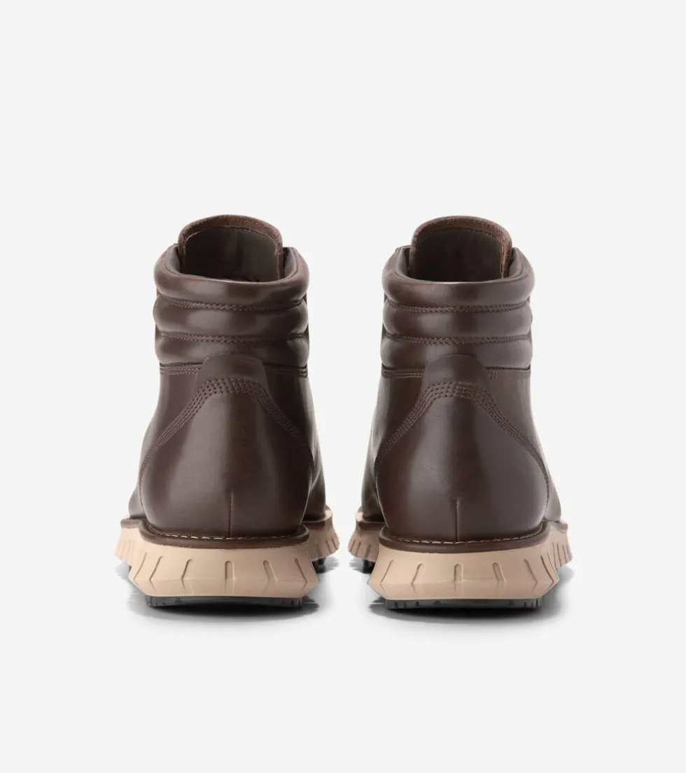 Cole Haan Boots*Men's ZERØGRAND Remastered Waterproof Hiking Boots DarkChocolate-Black