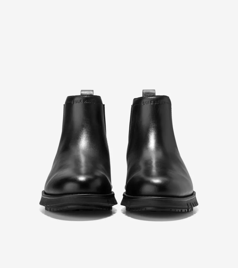 Cole Haan Boots|Extended Sizes & Widths*Men's ZERØGRAND Remastered Waterproof Chelsea Boots Black