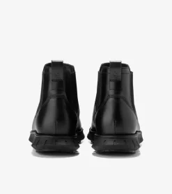 Cole Haan Boots|Extended Sizes & Widths*Men's ZERØGRAND Remastered Waterproof Chelsea Boots Black