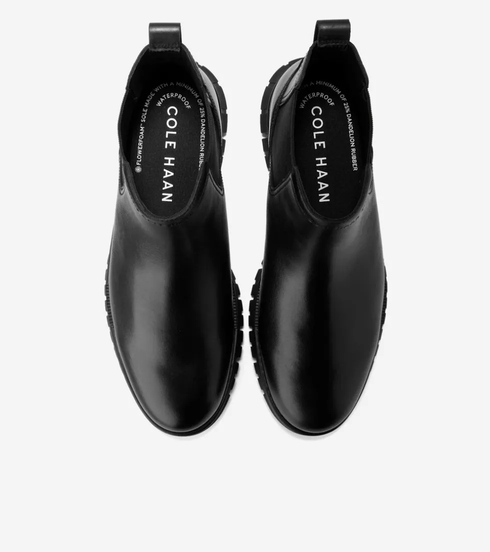 Cole Haan Boots|Extended Sizes & Widths*Men's ZERØGRAND Remastered Waterproof Chelsea Boots Black